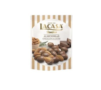 Almendras Bañadas en Chocolate Con Leche